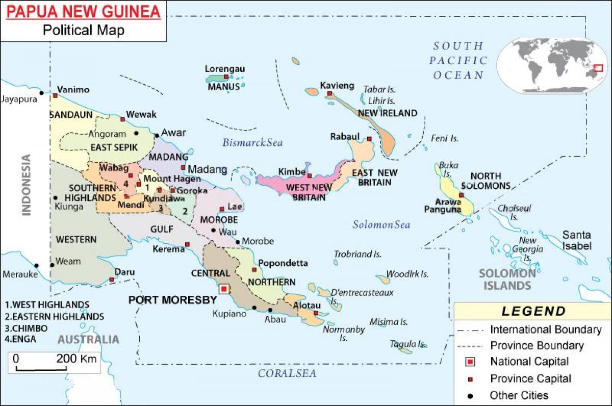 図パプアニューギニア州